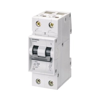 Автоматический выключатель 2P, 0.5A, 6kA, C, 230/400V