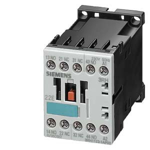 Вспомогательный контактор, 2NO + 2NC, 230V AC, 50/60Hz, размер S0