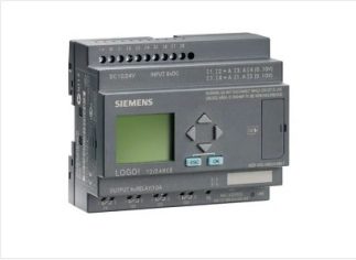 Логический модуль LOGO! 12/24RCE, 12/24V DC, 8DI (4AI) / 4DO, Ethernet, microSD