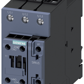 Контактор 3P, 40A, 18.5kW, 1NO+1NC, катушка 220V AC