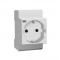 Розетка на DIN-рейку